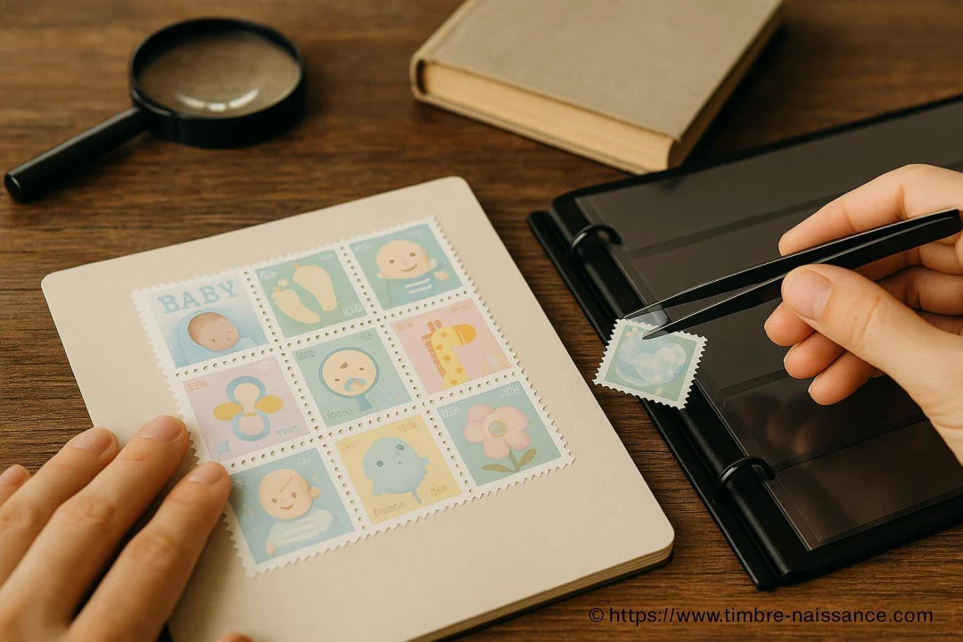 Conseils & Conservation des timbres de naissance