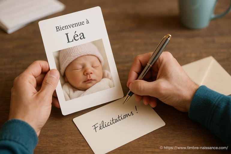 Comment répondre à un faire-part de naissance avec élégance ?