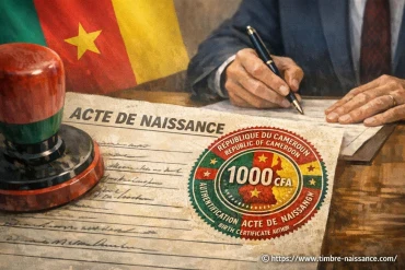 Quel timbre pour certifier un acte de naissance au Cameroun ?