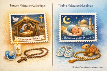 Timbres naissance catholiques et musulmans : quelles différences ?