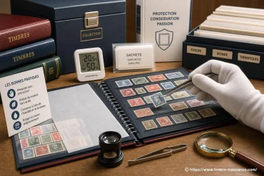 Comment bien conserver et protéger sa collection de timbres ?