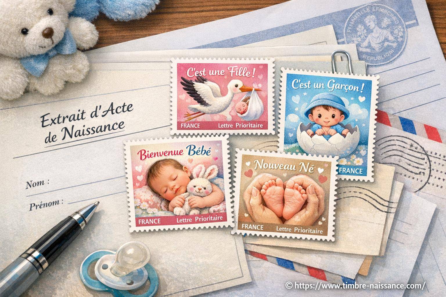 Timbres naissance pour extrait de naissance : quelles démarches effectuer ?