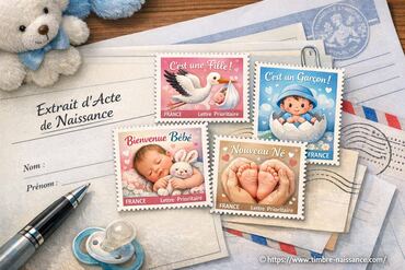 Timbres naissance pour extrait de naissance : quelles démarches effectuer ?