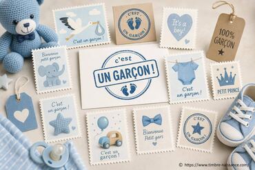 Timbre naissance c’est un garçon : toutes les options disponibles